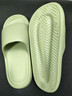 利達妮（TZLDN）踩屎感拖鞋女士2026新款夏季外穿防滑防臭室內居家用厚底涼拖鞋男 綠色 38-39 【適合37-38】 曬單實(shí)拍圖