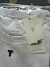 拇指白小T【水光魔術(shù)】二代三防短袖T恤春夏新款純棉經(jīng)典上衣 皓白男 XL 曬單實(shí)拍圖