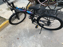 鳳凰（Phoenix） 鳳凰自行車(chē)可折疊山地車(chē)路虎男士成年人變速女式越野公路單車(chē) 條輪炫彩/折疊雙避震/全競速軸承 26寸24速【參考：158-188cm】 曬單實(shí)拍圖