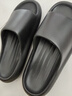 潔麗雅踩屎感涼拖鞋男士夏季2026新款室內防滑防臭情侶居家用厚底拖鞋女 星夜黑 42-43 【適合41-42】 曬單實(shí)拍圖