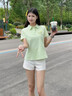 班尼路（Baleno）polo衫女運動(dòng)T恤夏季新款羽毛球網(wǎng)球服透氣翻領(lǐng)半袖上衣速干短袖 曬單實(shí)拍圖