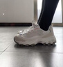 斯凱奇（Skechers）奶茶熊女鞋春厚底老爹鞋軟底百搭熊貓鞋休閑運動(dòng)鞋149238 曬單實(shí)拍圖