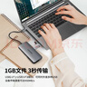 聯(lián)想（Lenovo）Type-C擴展塢USB3.0讀卡器筆記本拓展塢HDMI轉接器4k千兆網(wǎng)口PD轉接頭HUB分線(xiàn)器集線(xiàn)器VGA擴展器 曬單實(shí)拍圖
