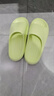 樸西新款EVA踩屎感厚底拖鞋女士居家室內情侶拖鞋男 薄荷綠 37-38 曬單實(shí)拍圖