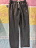 JEEP SPIRIT吉普純棉休閑褲男春夏季寬松直筒褲子男工裝闊腿褲 灰色 L 曬單實(shí)拍圖