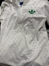 adidas速干復古網(wǎng)球風(fēng)運動(dòng)上衣短袖POLO衫男裝夏季阿迪達斯三葉草   白色   M 曬單實(shí)拍圖