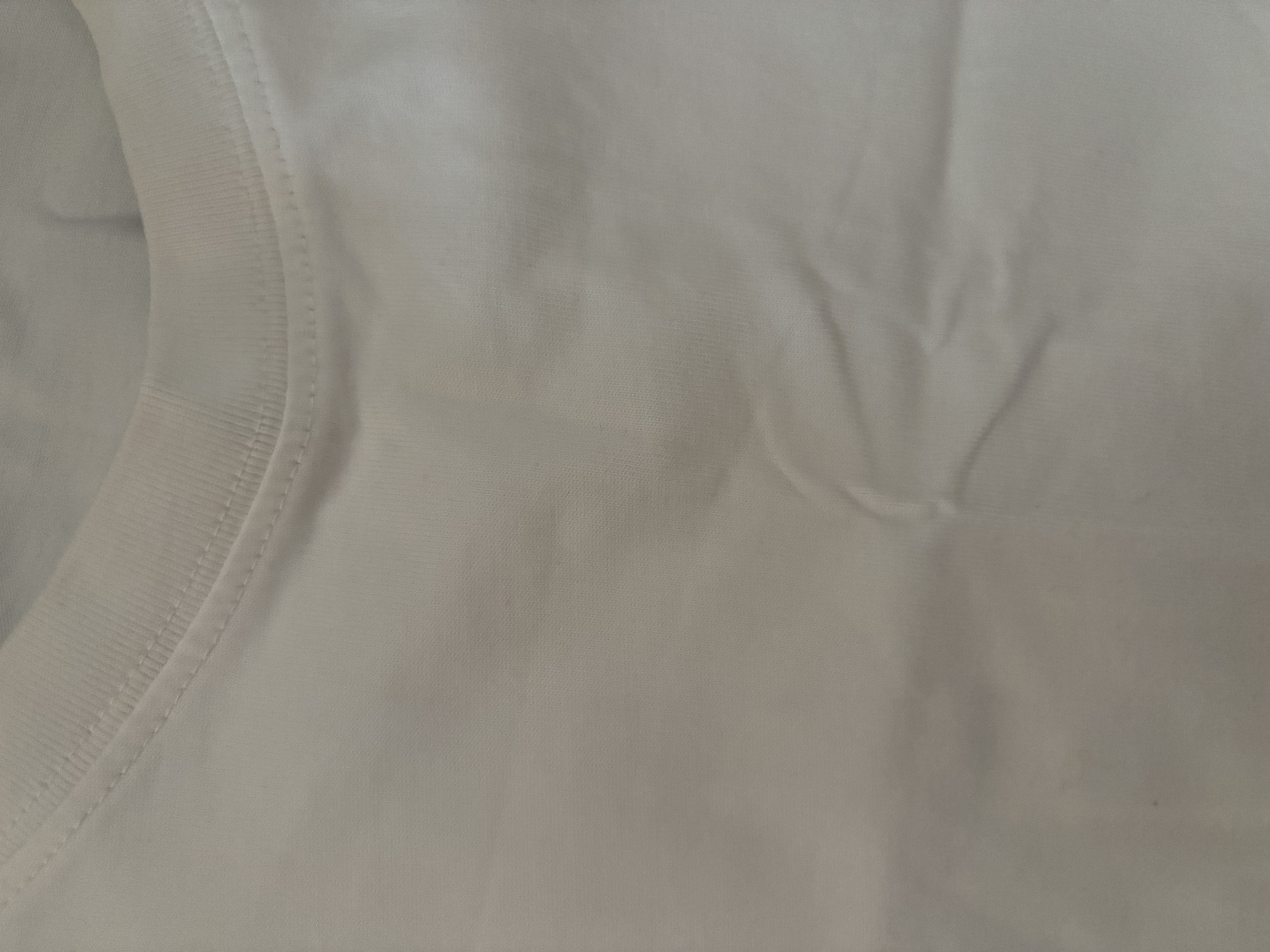 名創(chuàng)優(yōu)品（MINISO）2件裝短袖t恤男夏季純白色重磅純棉寬松半袖男生百搭休閑大碼體恤 【2件裝】白色(空白)+白色(空白) L 175 (名創(chuàng)優(yōu)品 品控嚴(yán)格) 曬單實拍圖