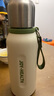 九陽(yáng)（Joyoung）保溫杯316L不銹鋼大容量戶(hù)外旅行水壺男女便攜茶濾雙飲款杯子白色 曬單實(shí)拍圖
