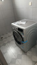 西門(mén)子（SIEMENS）iQ300 10KG大容量全自動(dòng)變頻滾筒洗衣機 智能除漬 強效除螨 羊毛洗 15分鐘快洗WG52A108AW國家補貼 曬單實(shí)拍圖
