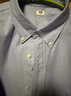 優(yōu)衣庫男裝女裝牛津紡襯衫長(cháng)袖襯衣休閑素色通勤26春夏新款482445 482445/06鉛灰色 M 曬單實(shí)拍圖
