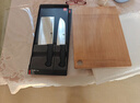 雙立人（ZWILLING）菜刀家用刀具套裝水果刀切片刀切菜刀切肉刀廚具廚房好物Enjoy中片刀多用刀2件套贈砧板 曬單實(shí)拍圖