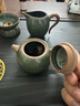 琦軒源功夫茶具整套高檔家用辦公室會(huì )客陶瓷泡茶神器哥窯茶壺茶杯套裝 曬單實(shí)拍圖