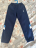 特步童裝兒童長(cháng)褲經(jīng)典LOGO印花常規版型運動(dòng)褲子 深奧藍 140 曬單實(shí)拍圖
