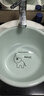 本迪大號加厚洗臉盆36cm兩個(gè)裝洗臉盆洗菜盆洗腳盆學(xué)生塑料盆泡腳盆 曬單實(shí)拍圖