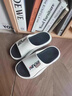 紅豆（Hodo）防臭拖鞋男士夏季2026新款室內家居厚底踩屎感耐磨eva外穿涼拖男 白橙【運動(dòng)耐磨】 41-42 【標準碼】 曬單實(shí)拍圖