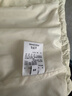太平鳥(niǎo)女裝羽絨服輕薄多巴胺無(wú)膽襯衫羽絨休閑外套短款 米白色 XS 曬單實(shí)拍圖