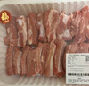 【180天白豬家庭裝】冷鮮豬肋排帶軟骨1kg 曬單實(shí)拍圖