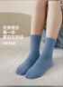 親相見(jiàn)兒童襪子男高筒襪四季100%棉防臭純棉運動(dòng)舒適休閑男寶無(wú)骨中筒襪 曬單實(shí)拍圖