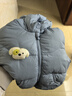 巴拉巴拉童裝寶寶羽絨服男童冬裝女童連帽外套萌趣2025新款面包服外套 曬單實(shí)拍圖