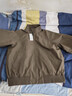 優(yōu)衣庫男裝女裝哈靈頓茄克/早春外套夾克26春夏新款484610 57 深橄欖色 L 曬單實(shí)拍圖