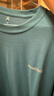 mont·bell 長(cháng)袖t恤男戶(hù)外春夏速干透氣輕便純色簡(jiǎn)約百搭上衣 1114688 BGN藍綠色 M 曬單實(shí)拍圖