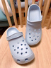 潔麗雅護士洞洞鞋女夏季2026新款涼鞋外穿防滑手術(shù)室醫護包頭涼拖鞋男夏 天空藍 38-39 【標準碼】 曬單實(shí)拍圖