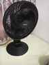 美的（Midea）臺式電風(fēng)扇七葉柔風(fēng)輕音臥室宿舍廣角遠距交流定頻臺扇辦公室桌面節能省電搖頭小型電扇 FGAU30D 曬單實(shí)拍圖