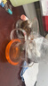 富光花茶杯 男女士茶水分離杯子 雙層辦公泡茶玻璃杯帶把高硼硅水杯 曬單實(shí)拍圖