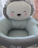 蒂樂(lè )嬰兒免水洗學(xué)坐椅枕頭寶寶學(xué)坐神器不傷脊柱訓練座沙發(fā)3-36個(gè)月 熱銷(xiāo)款-維克獅子【防污免洗】 曬單實(shí)拍圖