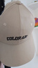 【COLO】鴨舌帽男女同款戶(hù)外休閑顯臉小遮陽(yáng)帽子韓版潮棒球帽 卡其色 曬單實(shí)拍圖