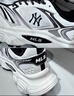 MLB官方運動(dòng)鞋女鞋子 春夏新款休閑鞋賽博老爹鞋網(wǎng)面跑步鞋3ASHWC36N 紐約洋基隊/米白色/SHWC3 41 (260mm) 曬單實(shí)拍圖