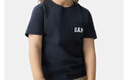 蓋璞（GAP）男女幼童2026春季新款刺繡logo口袋純棉短袖T恤兒童裝894385 曬單實(shí)拍圖