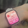 Apple/蘋(píng)果 Watch S11 智能手表GPS款42毫米玫瑰金色鋁金屬表殼淡桃粉色運動(dòng)型表帶S/M MEUN4CH/B 曬單實(shí)拍圖
