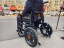 英洛華電動(dòng)輪椅智能全自動(dòng)折疊殘疾人便攜老年人四輪電動(dòng)輪椅車(chē)W5216 低靠背丨20AH鋰電+減震+跑35公里 曬單實(shí)拍圖