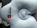 Hoag（霍格）嬰兒定型枕糾正頭型0-6-12月矯正新生兒寶寶枕頭護頸神器 白藍色+【涼.暖雙面枕套】 【10A級抗菌防螨】 曬單實(shí)拍圖