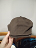 熱風(fēng)（Hotwind）商場(chǎng)同款女士帽子2026年春季新款休閑前進(jìn)鴨舌帽時(shí)尚畫(huà)家帽前進(jìn)帽 02棕色 均碼 曬單實(shí)拍圖