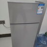新飛冰箱小型租房用 一級能效冷 藏冷凍兩用1-2人家用小冰箱 出租房雙門(mén)電冰箱辦公室兩門(mén) 26年升級 86A138一級能效【高性?xún)r(jià)比】銀 曬單實(shí)拍圖