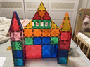 babycare兒童磁力片彩窗積木男女孩磁鐵棒啟蒙周歲節日新年禮物玩具100片 曬單實(shí)拍圖