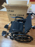 迪護三折疊手動(dòng)輪椅老人專(zhuān)用出行輕便旅行手推車(chē)可折疊便攜式老年人 曬單實(shí)拍圖