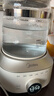 美的（Midea）全玻璃恒溫水壺恒溫壺嬰兒沖奶燒水壺電熱水壺養生壺1.5L TN15B01 曬單實(shí)拍圖
