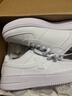 特步情侶男女板鞋小白鞋空軍一號春夏透氣耐磨百搭運動(dòng)板鞋休閑鞋 曬單實(shí)拍圖