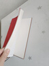 圣馳（SHENGCHI）筆記本高顏值A5精致簡(jiǎn)約記事本B5本子商務(wù)高級辦公文具會(huì )議記錄LOGO定制 開(kāi)運紅軟皮(200頁(yè)) 曬單實(shí)拍圖