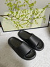 潔麗雅踩屎感涼拖鞋男士夏季2026新款室內防滑防臭情侶居家用厚底拖鞋女 星夜黑 42-43 【適合41-42】 曬單實(shí)拍圖