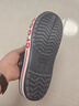 卡駱馳（CROCS）貝雅卡駱班洞洞鞋輕便耐磨一腳蹬休閑鞋女鞋時(shí)尚沙灘鞋|205089 深藍/辣椒紅-4CC 43 (270mm) 曬單實(shí)拍圖