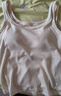 蕉下內衣女吊帶背心美背文胸一體帶胸墊上衣打底外穿 二合一肌底背心 曬單實(shí)拍圖