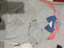 迪士尼（Disney）男童衛衣衛褲春季新款運動(dòng)休閑套裝舒適耐磨寬松兒童套裝兩件套 灰色polo領(lǐng)套裝 140 （建議8-10歲身高130-140cm) 曬單實(shí)拍圖