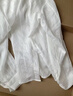 羅蒙夏季冰絲長(cháng)袖襯衫男裝白色寬松休閑百搭海灘速干防曬襯衣外套薄款 白色 XL 【建議130-145斤】 曬單實(shí)拍圖
