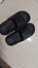 安尚芬拖鞋男士夏季浴室大碼室內家居踩屎感防滑厚底情侶涼拖鞋女外穿 黑色 42-43 適合41-42（內長(cháng)250mm） 曬單實(shí)拍圖