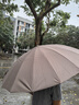繁夏復古木質(zhì)16骨加大長(cháng)柄雨傘男士加厚加固結實(shí)抗風(fēng)晴雨兩用女雙人傘 曬單實(shí)拍圖