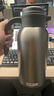 九陽(yáng)（Joyoung）保溫壺家用304不銹鋼內膽保溫水壺家居暖瓶戶(hù)外大容量2LWF201本色 曬單實(shí)拍圖